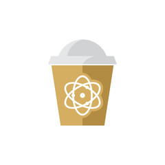 Atom Drink Logo Icon Design