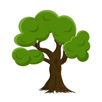 Oak Tree Cartoon Photos Royalty Free Images Graphics Vectors Videos Adobe Stock