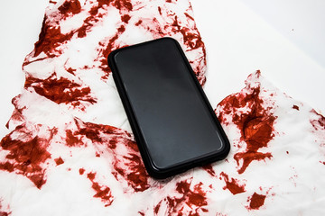 Man suicide by knife cutting a wrist, Depressed man, Sad love, low self steer the knife hand and a...
