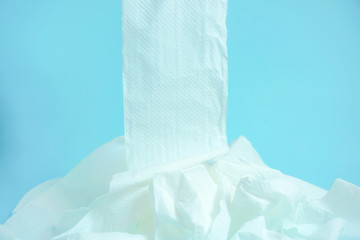 Image of the use of  the paper, waste of the paper, recycling paper, etc....