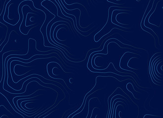 blue topographic map illustration design