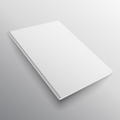 book mockup in perspective style