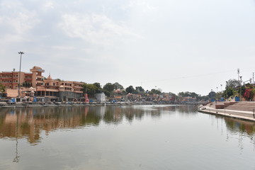 Fototapeta premium Ram ghat , Shipra river bank, Ujjain, Madhya Pradesh, INdia