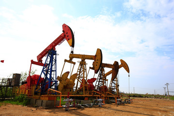 The oil pump, industrial equipment