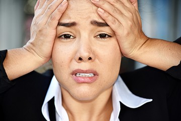 Business Woman Under Stress