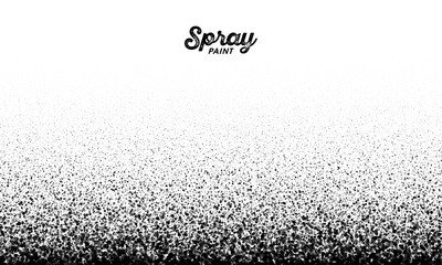 Spray paint splatter pattern