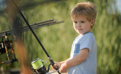 Fototapeta premium Childhood, education, training