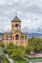 Fototapeta na wymiar Bell tower, Tbilisi, Georgia