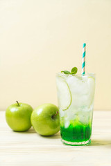 green apple soda