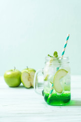 green apple soda