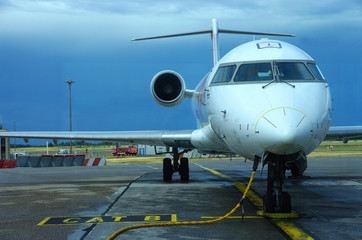 Avion sur le tarmac