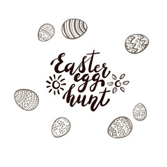 Text Easter egg hunt