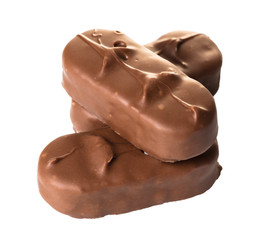chocolate bars close-up