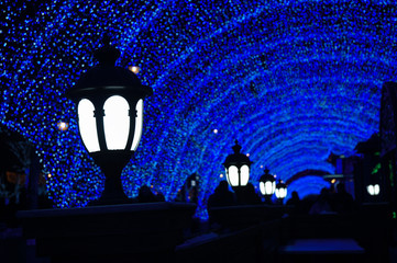 It is one of Japan's largest illumination parks.