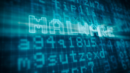 Obraz premium concept of computer malware
