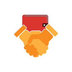 Wallet Deal Logo Icon Design