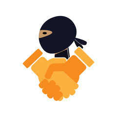 Ninja Deal Logo Icon Design