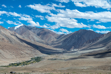 Leh Ladakh highway in Himalayas Aug 2017