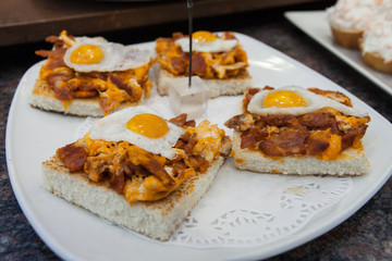 Spanish tapas of the Basque country