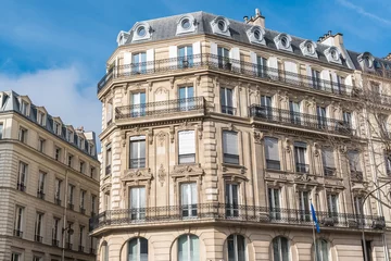 Fototapeten Paris, beautiful building in the center, typical parisian facade, place de la Madeleine   © Pascale Gueret