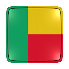 Republic of Benin flag icon