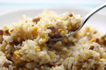 納豆チャーハン