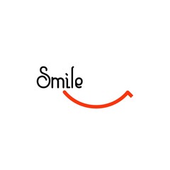 Smile Vector Template Design