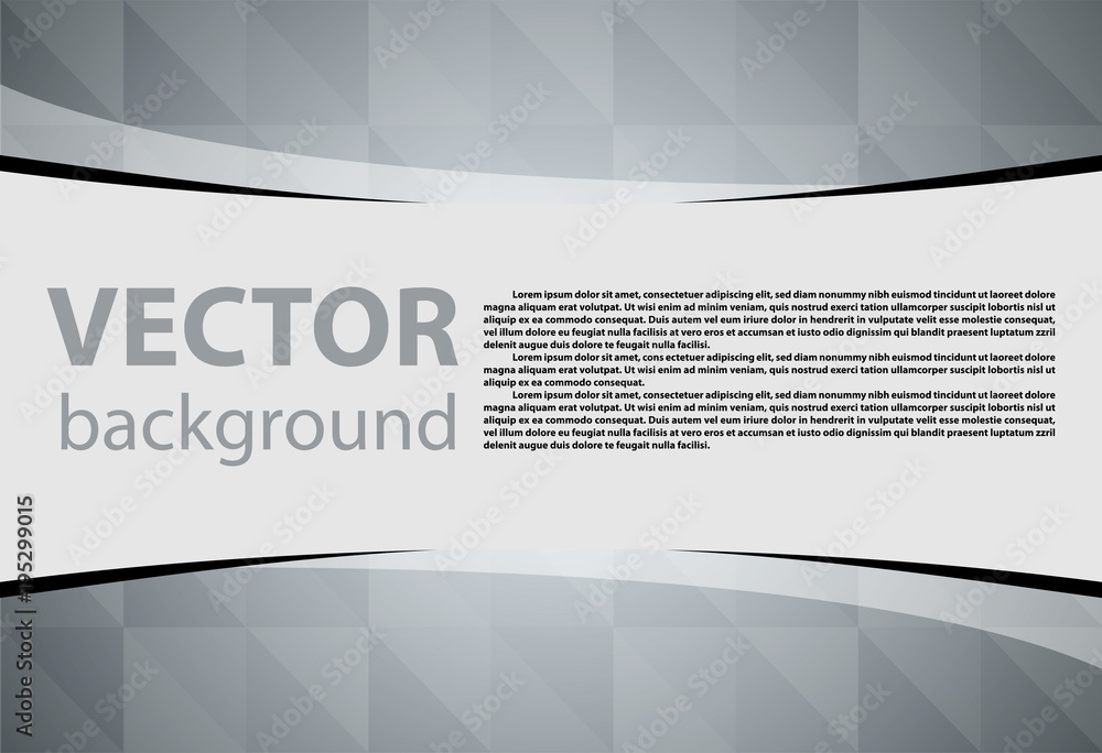 Poster gray background vector illustration lighting effect graphic for text and message board design infogr
