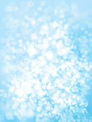 Vector blue, bokeh background.