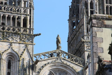 Roi Gardlon Cathédrale Quimper Finistère 