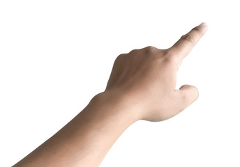 arm  young man  hands crossed with blood