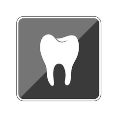 Zahn - Reflektierender App Button