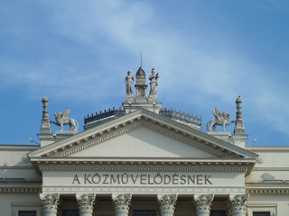 Fototapeta na wymiar Mora Ferenc museum, Szeged, Csongrad county., Hungary