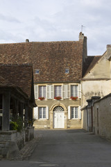 Fototapeta na wymiar A quaint corner, Sees, Orne, Normandy, France