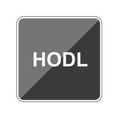 HODL - Reflektierender App Button