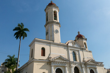 Fototapeta premium Cathedral of the Immaculate Conception, Cienfuegos city, Cuba.