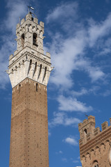 Fototapeta premium Siena, Italy: Piazza del Campo