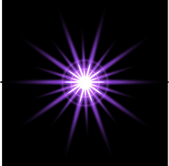 Obraz premium Sequins. Lights. Flash. Bright Effect on a black background. For your design.