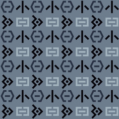 Space invaders seamless pattern. Suitable for screen, print and other media.