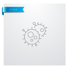 icône Médecine - Santé - Médical - Virus - Maladie