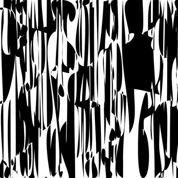 Abstract Lines Design Black and White Stripes Vector © Supertrooper