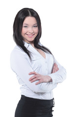 Young, confident, successful and beautiful business woman