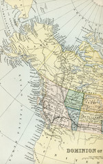 Vintage Map of Canada - Early 1800 Antique Maps of the World
