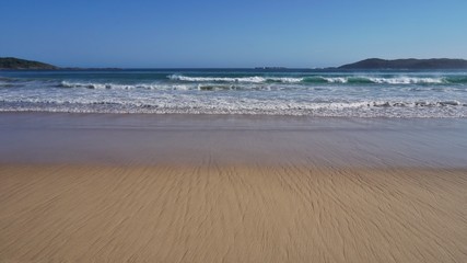Fototapeta na wymiar Strand | Küste Nelson Bay, Port Stephens, NSW, Australien