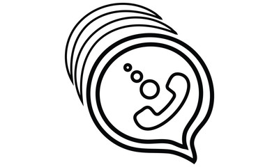 Calling Vector Icon