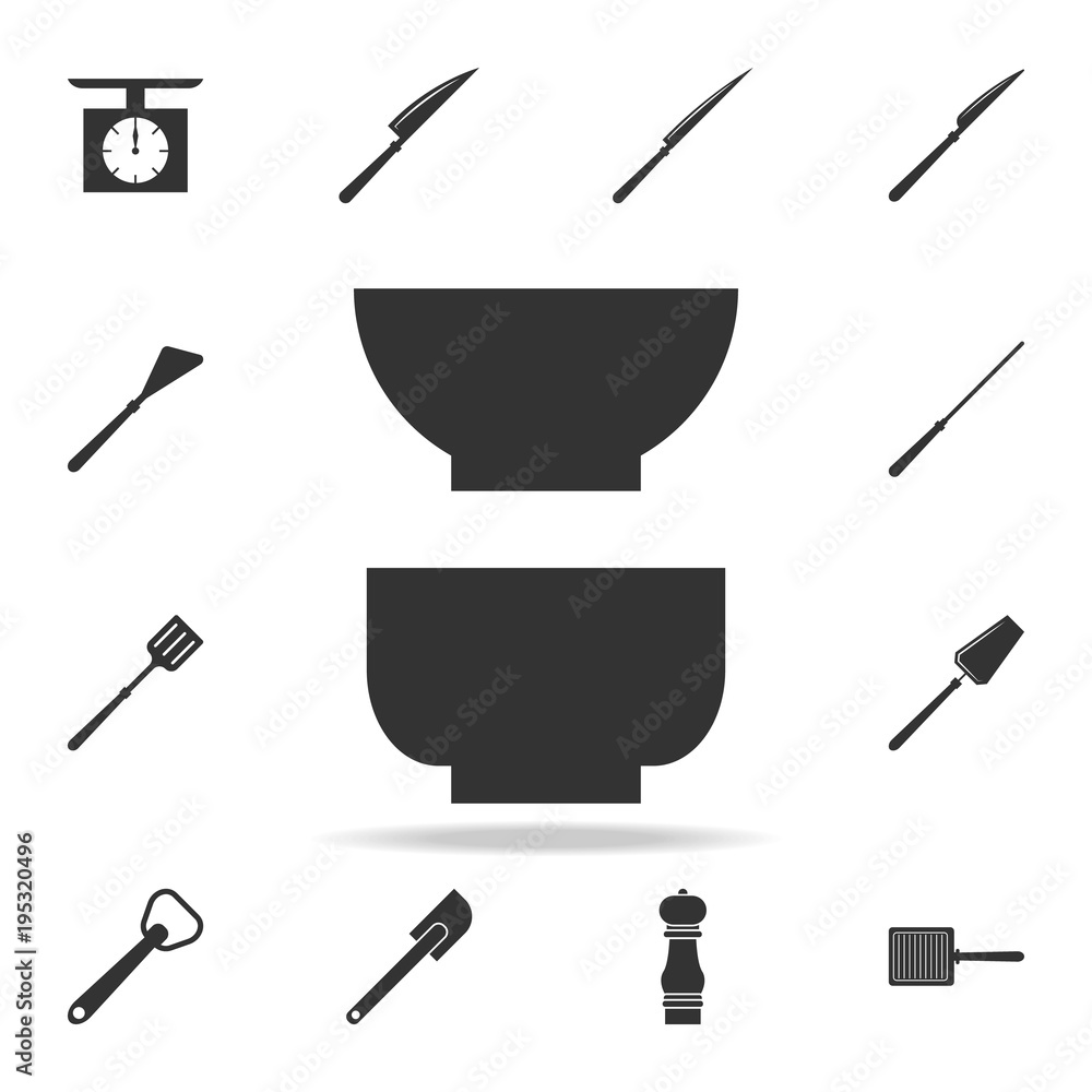 Poster deep plates icon. detailed set icons of media element icon. premium quality graphic design. one of t