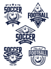 Vector Football Emblems