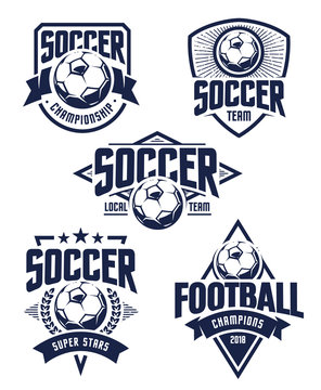 Vector Football Emblems