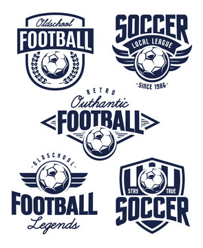 Vector Football Emblems