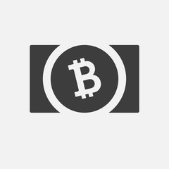 Obraz premium Bitcoin Cash BCH vector adapted icon. Cryptocurrency, bitcoin payment crypto currency, blockchain logo button, Flat minimalist adaptation design web site mobile app EPS Isolated on white background